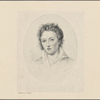 Engraved portrait of Percy Bysshe Shelley