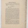 Letter to the Minister of Marine and Colonies, and petition to the Chamber of Deputies advocating a French military invasion of Haiti