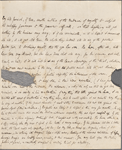 Autograph letter signed to P. B. Shelley, 23 August 1820