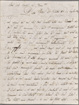 Autograph letter signed to Lord Byron, 25 July 1820