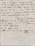 Autograph letter signed to Lord Byron, 30 July 1820