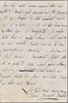 Autograph letter signed to Lord Byron, 30 July 1820