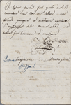 Autograph letter signed to Lord Byron, 3 August 1820