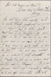 Autograph letter signed to Lord Byron, 3 August 1820