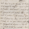 Autograph letter signed to Lord Byron, 12 August 1820