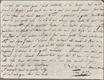 Autograph letter signed to Lord Byron, 12 August 1820