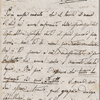 Autograph letter unsigned to Lord Byron, 13 August 1820