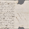 Autograph letter unsigned to Lord Byron, 13 August 1820