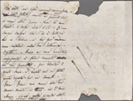 Autograph letter unsigned to Lord Byron, 13 August 1820