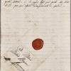 Autograph letter signed to Lord Byron, 15 August 1820