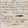 Autograph letter signed to Lord Byron, 27 August 1820