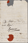 Autograph letter signed to Lord Byron, 29 August 1820