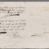 Autograph letter signed to Lord Byron, 29 August 1820