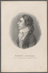 Robert Southey, from a drawing by Hancock (1796) in the possession of Mr. Cottle