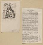 P. Robertvs Sovthvell soc. iesu Londini pro cath. fide sus pensus et. sectus. 3. Mar. 1595.