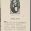 Mr. Herbert Spencer. Reproduction of a photograph in the possession of Mrs. Smalley.