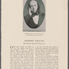 Mr. Herbert Spencer. Reproduction of a photograph in the possession of Mrs. Smalley.