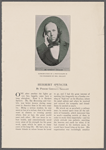 Mr. Herbert Spencer. Reproduction of a photograph in the possession of Mrs. Smalley.