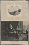 The view from Mr. Spencer's window. ; Mr. Spencer in his sitting-room