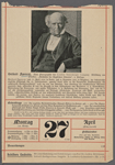 Herbert Spencer. Nach photographie der London stereoscopic company. Abbildung aus Wülker, "Gefchichte der Englifchen literatur."