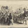 The George Stephenson centenary at Newcastle-on-Tyne: procession of draught horses, wagons, etc.--See next page