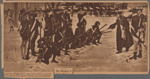 Baron von Steuben drilling the ragged patriots at Valley Forge. Edwin A. Abbey's superb mural decoration for the House of Representatives in the Pennsylvania state capitol at Harrisburg. This was Abbey's last work.