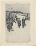 Washington and Steuben at Valley Forge, Pennsylvania, 1777 or 1778