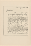 [Catalog entry no. 172:] Seventeen page account of the discord among the officers of the Army. Willett (Marinus--Lieutenant-Colonel during the Revolution). Autograph letter signed,--"Marinus Willett," 17pp., 8vo, Danbury, April 1, 1781. To the delegates to Congress from the State of New York...