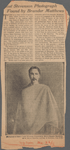 Photograph of Robert Louis Stevenson presented to him by Brander Matthews. (© by Clayton Hamilton, courtesy of Doubleday, Page & Co.)