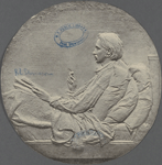 [Robert Louis Stevenson medallion. By Saint-Gaudens.]