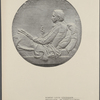 Robert Louis Stevenson medallion. By Saint-Gaudens.
