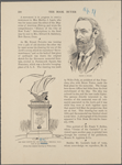The first sketch for the Stevenson memorial fountain in San Francisco.  (From the original drawing by Willis Polk.)  Frank T. Bullen.
