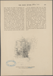 Birthplace of Robert Louis Stevenson, Edinburgh. (From a drawing by Herbert Railton.)