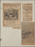 Front page of a youthful magazine drawn by Stevenson.  Written by Stevenson at Mentone in 1864.  Original drawing from sketch book of Stevenson.