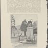 "The plaza" (Portsmouth Square). The favorite lounging-place of Robert Louis Stevenson in San Francisco--with the memorial to him designed by Bruce Porter and Willis Polk