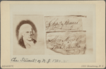 Chas. Stewart , of N.J. 1784-'85