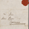 Autograph letter signed to Lord Byron, 18 September 1820