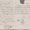 Autograph letter signed to Lord Byron, 9 October 1820