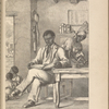 Toussaint L'Ouverture reading the Abbé Raynal's work.