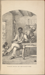 Toussaint L'Ouverture reading the Abbé Raynal's work.