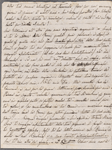 Autograph letter signed to Lord Byron, 22 October 1820