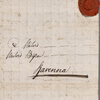 Autograph letter signed to Lord Byron, 26 October 1820
