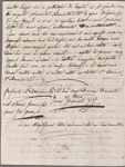 Autograph letter signed to Lord Byron, 29 October 1820
