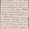 Autograph letter unsigned to Lord Byron, 31 October 1820
