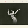Barbra Streisand singing in a scene from the stage production Funny Girl