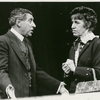 Jack Gilford and Lotte Lenya in the stage production Cabaret.
