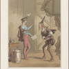 Nicholas instructs Smike in the art of acting