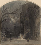 Bleak house. Browne, H. K. [Original drawing, "The ghosts walk"]