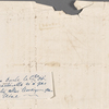 Autograph letter signed to Ruggiero Gamba, 11 August 1820