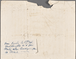 Autograph letter signed to Ruggiero Gamba, 11 August 1820